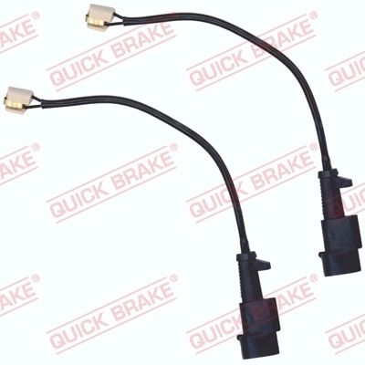 Warning Contact, brake pad wear
